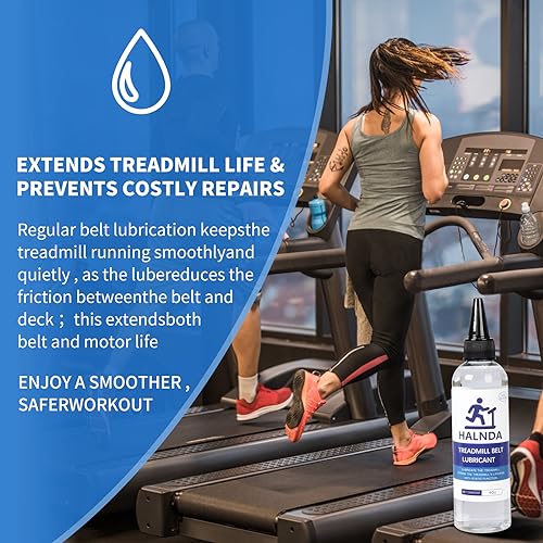 Treadmill Lubricant Oil - 4oz for Belt Maintenance & Noise Reduction
