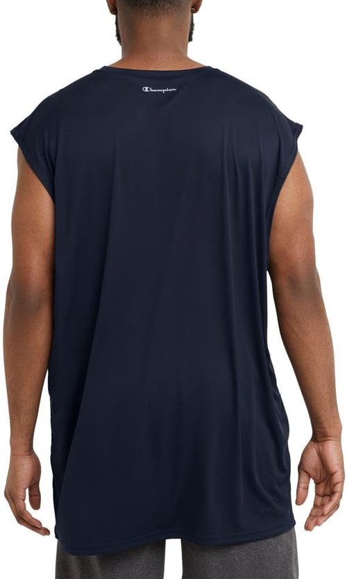 Champion Men's Sleeveless Sport Tank - Comfortable Muscle T-Shirt for Active Wear | Reg. & Big & Tall Sizes