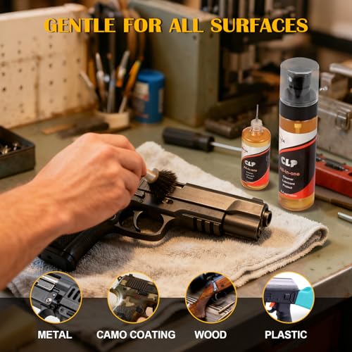 CLP Gun Oil 4.4oz – Cleaner, Lube & Rust Protectant Spray