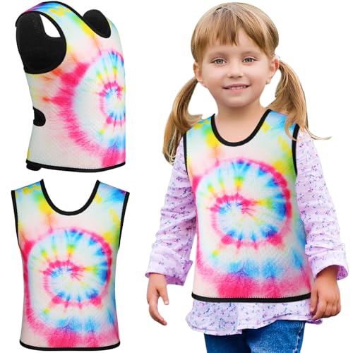 Janmercy Kid Compression Vest Tie Dye Small Age 2-4 & 5-9 Breathable Neoprene