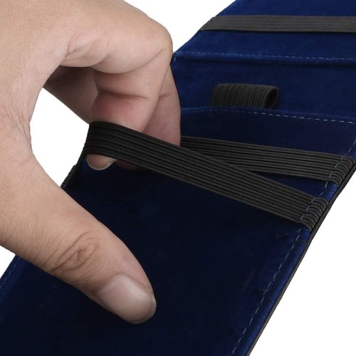 Craftsman Golf Blue Strips Stars Golf Scorecard Holder & Yardage Book Cover Holder (Bule Strips)