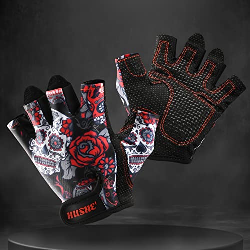 Hushe' Women's Weight Lifting and Cycling Gloves with Palm Support