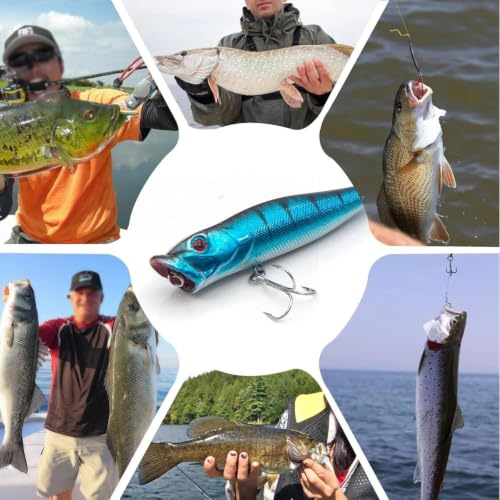 Treble Fishing Hooks Kit - 50 Mixed Sizes Black