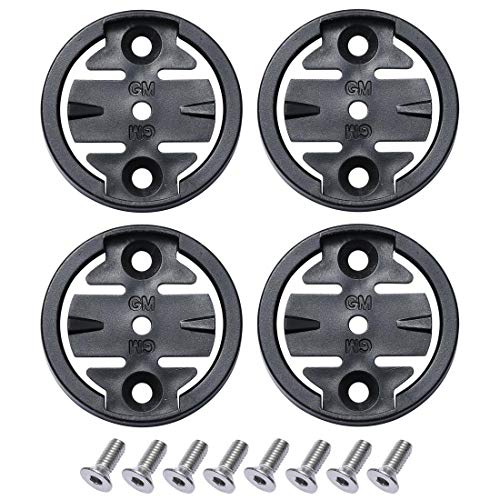 Bicycle Computer Mount Adapter Set - 4 Inserts & 8 Screws