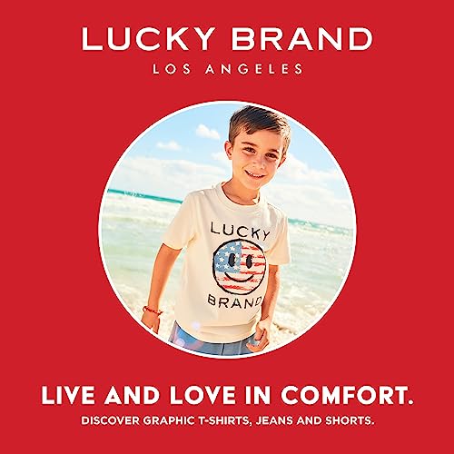 Lucky Brand Boys' Pull-On Fleece Jogger Sweatpants - Vintage Dark Grey Heather 10-12