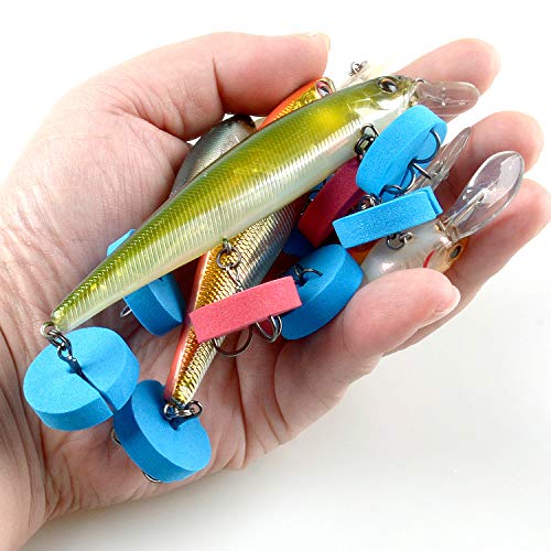 Fishing Hook Covers Bonnets Treble Guards - One Size Fits Most,