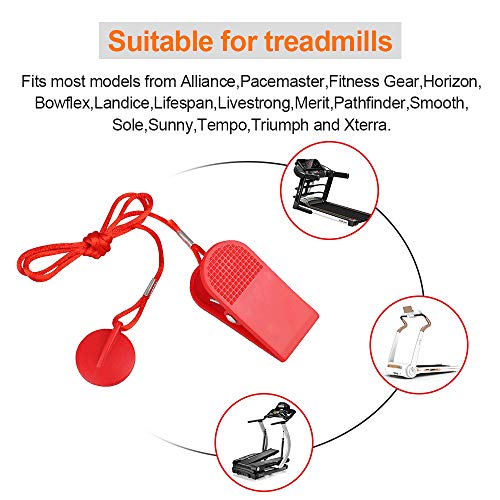 Universal Magnetic Treadmill Safety Key - Round Replacement - Classic