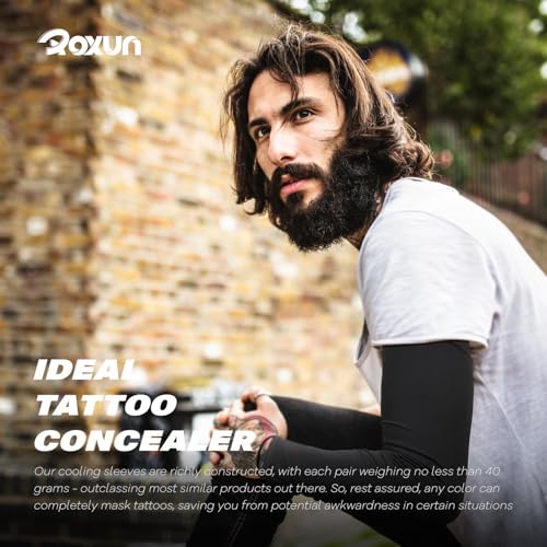 Cooling Arm Sleeves for UV Protection - Lightweight & Breathable