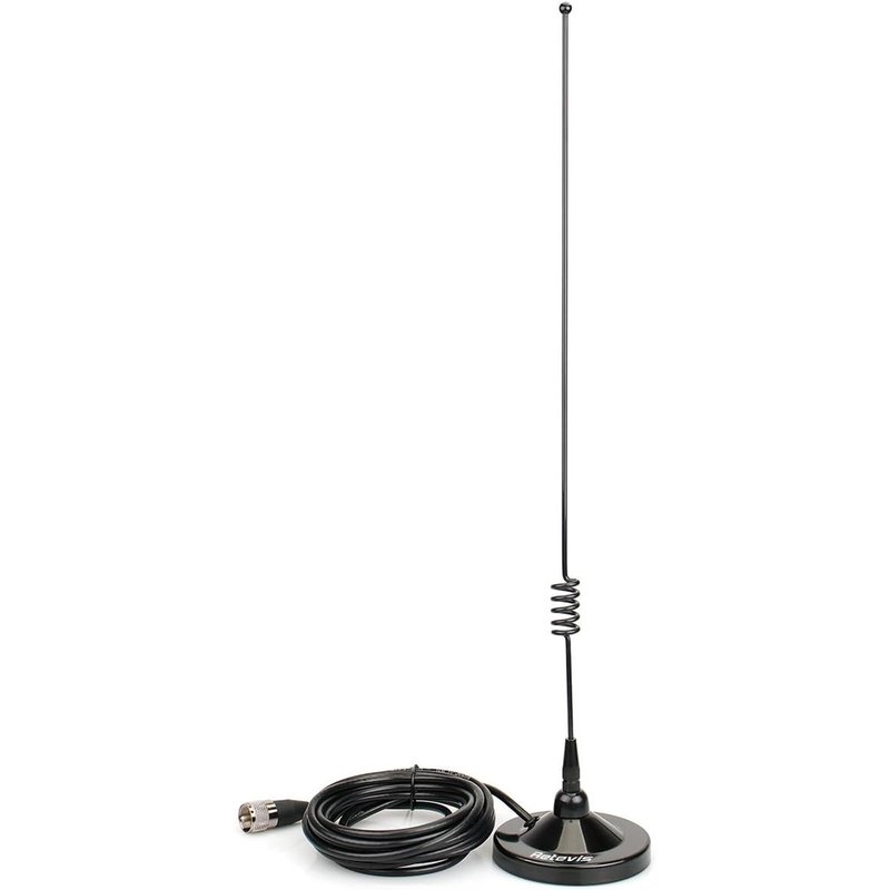 Retevis 144/430MHz Dual Band Ham Radio Antenna, 18.86in, VSWR Less Than 1.5, Compatible with BTECH ICOM Kenwood Midland Retevis RA86 RT95 RA25 RT97 (1 Pack)