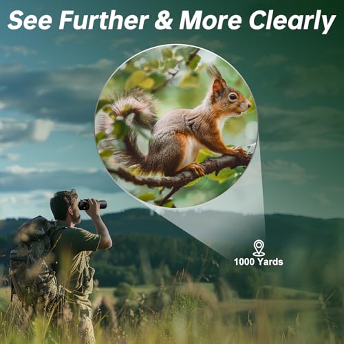 Aurosports 20x70 Binoculars with Large 70mm Objective Lens for Wildlife & Stargazing