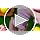 Championship Trophy Ring Set with Display Case - Colorful Softball Ice Cream Drip