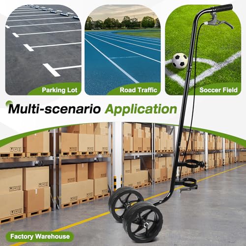 Striping Paint Sprayer Wand for Sports Fields & Parking Lots - Black