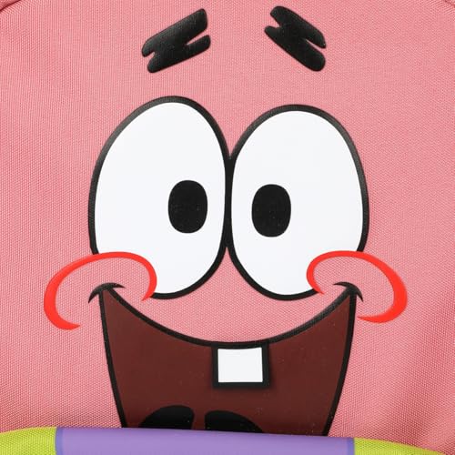 17" Patrick Star Backpack with Adjustable Straps & Laptop Pocket