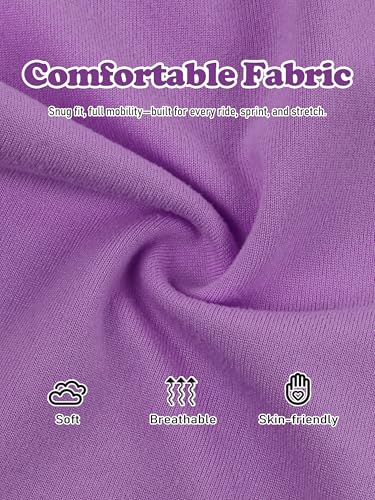 Girls Bike Shorts – 6 Pack Under Dress Dance Shorts for Toddlers - Multi-Color (2-3T)