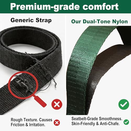 Stretching Strap with Loops for Physical Therapy & Yoga