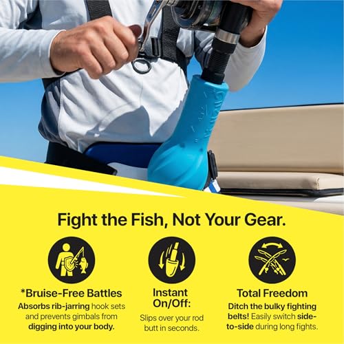 Luna Sea Silver Elite-Pro Cush-It Floating Fishing Rod Butt Cushion for Ultralight & Fly Fishing