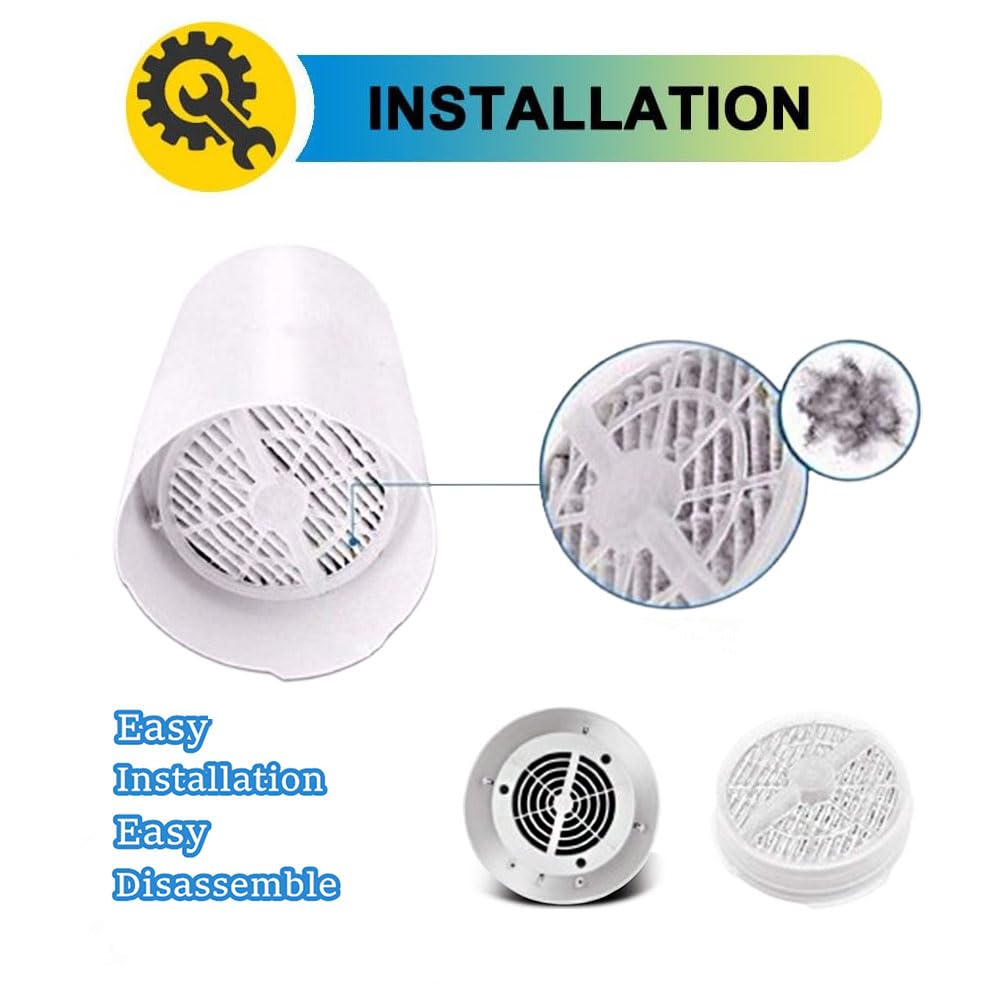 5 Pack True HEPA Filter Replacement for Frida Baby Air Purifier 3 in 1, RIGOGLIOSO Air Purifier GL2103 and SY900S, JINPUS GL-2103, LTLKY 900S, MELEDEN