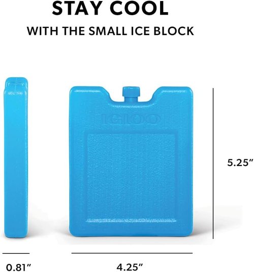Igloo Maxcold Ice Block - Ultimate Insulation for Long-Lasting Coolness | 4 lb Size