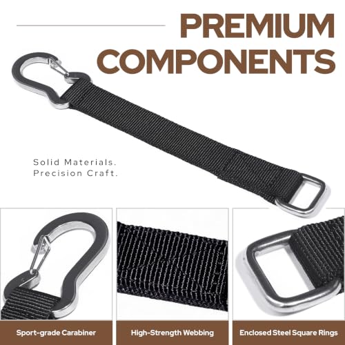 AlweizU Pilates Loops for GM2S Smart Home Gym Black - Compatible with Speediance
