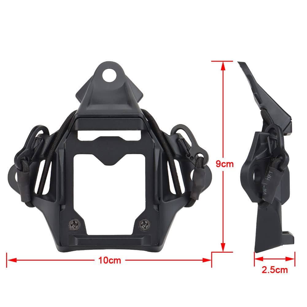 Tactical VAS Shroud NVG Helmet Mount Adapter Night Vision Device Bracket for Fast Tactical Airsoft Helmet Accessories (OD)