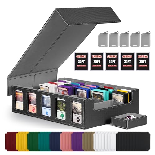 5-Row Trading Card Storage Box for 3900+ Cards with Display