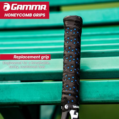 Tennis Honeycomb Grip - White | High Traction, Durable, Moisture Wicking