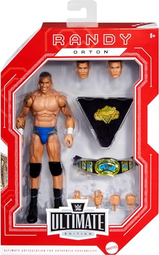 Randy Orton Ultimate Edition 6-Inch Action Figure Set - 10+ Pieces