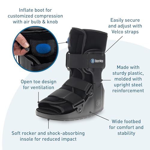 BodyMed Air CAM Walking Fracture Boot Small - Adjustable Foot & Ankle Support
