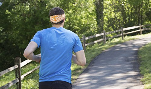 Tennessee Checkerboard Tube Scarf - Moisture-Wicking Headwear