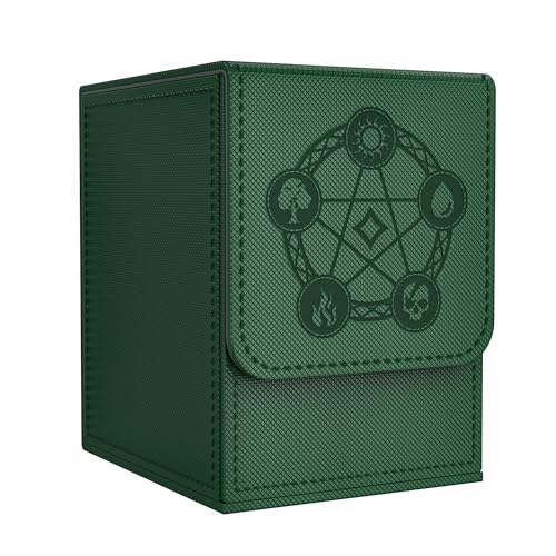 MTG Commander Deck Box Holds 100+ Double-Sleeved Cards