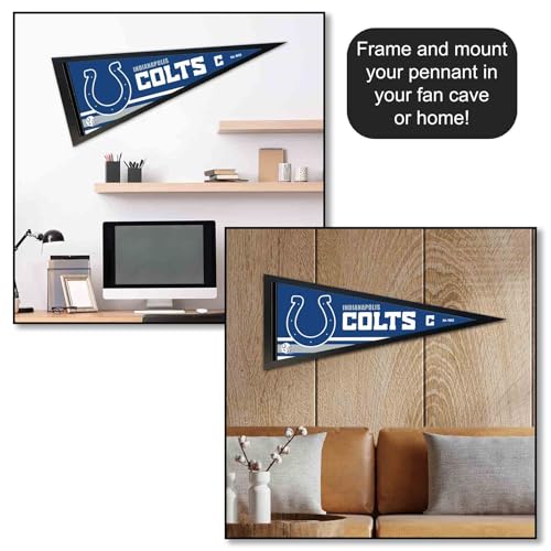 Indianapolis Colts Pennant Banner Flag - 12x30 Felt