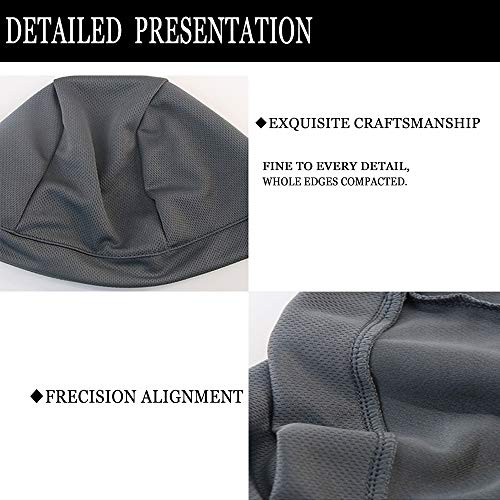 3 Pack Cooling Skull Cap Helmet Liner - Medium / Black, Royal Blue, Grey
