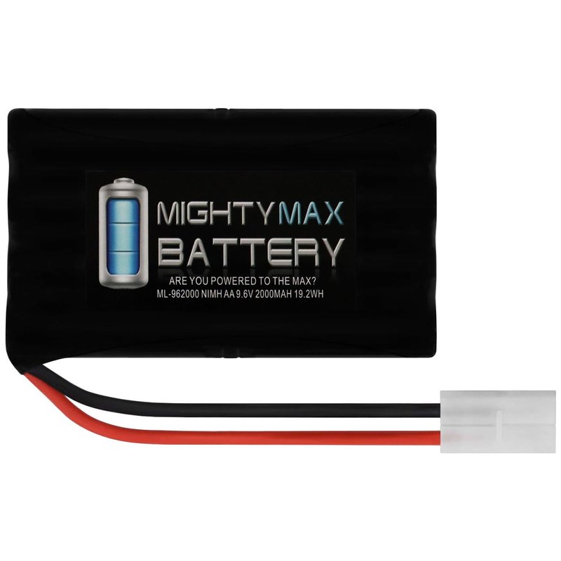 Mighty Max Battery 9.6V NiMH 2000mAh NiMH High Capacity Battery Pack