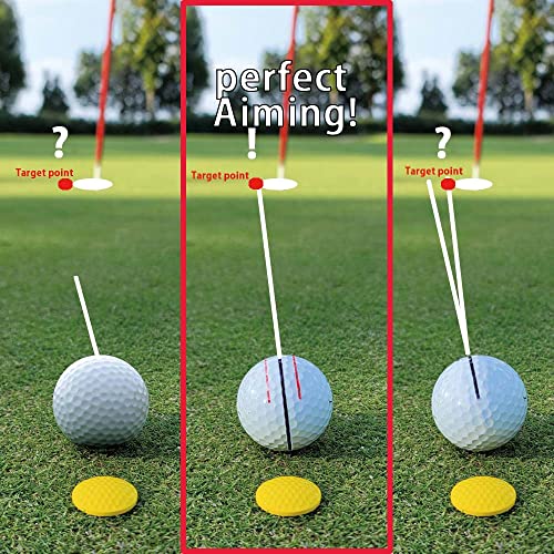 360-Degree Golf Ball Marker Alignment Tool Kit - Black