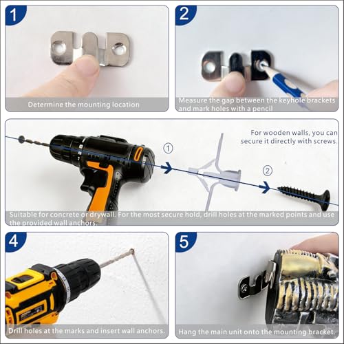 Basketball Holder Wall Mount – Resin Hand Design for Display
