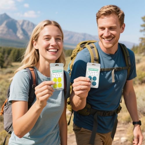 BuggyBands Mosquito Repellent Stickers 360 Pack + 6 Bracelets – Natural Plant-Based Insect Protection