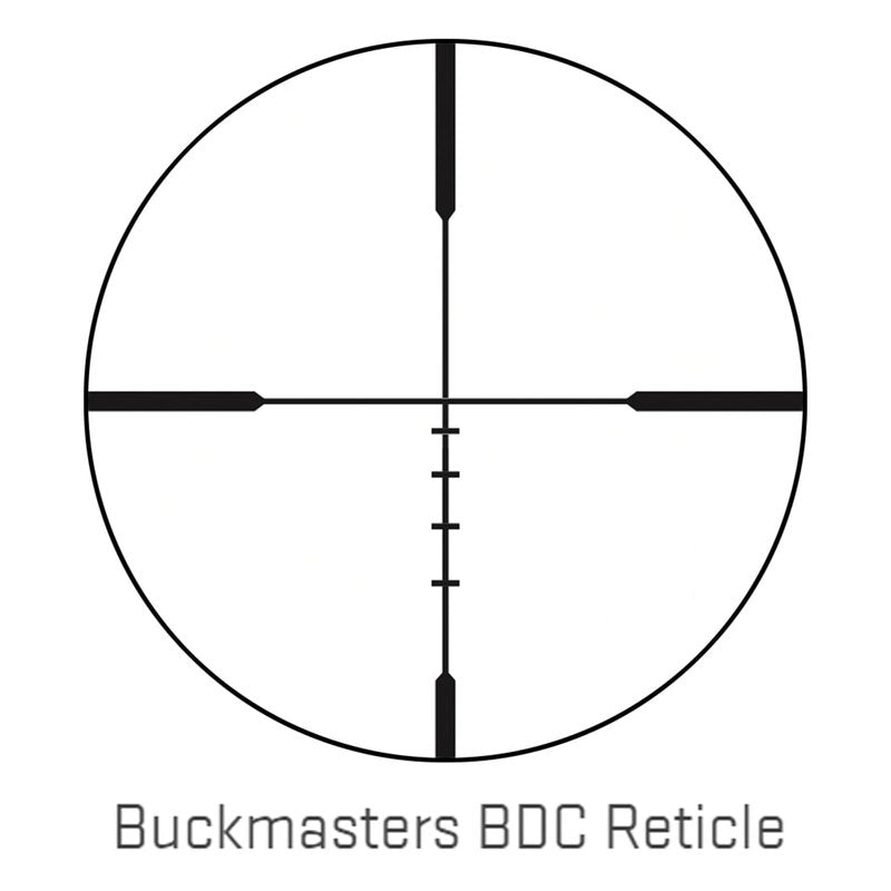 SIG SAUER Buckmasters 3-9x50mm 1" Tube Second Focal Plane/SFP/F2 Durable Shockproof Waterproof Fogproof Black Riflescope, Buckmasters BDC Reticle, Flip-Back Lens Covers Included