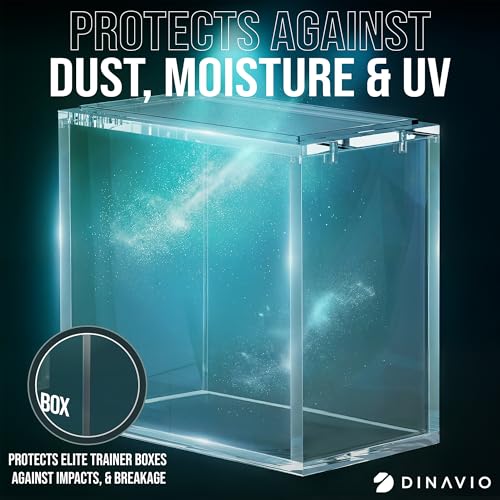 Elite Trainer Box Acrylic Display Case - Stackable 8mm Thick Protection