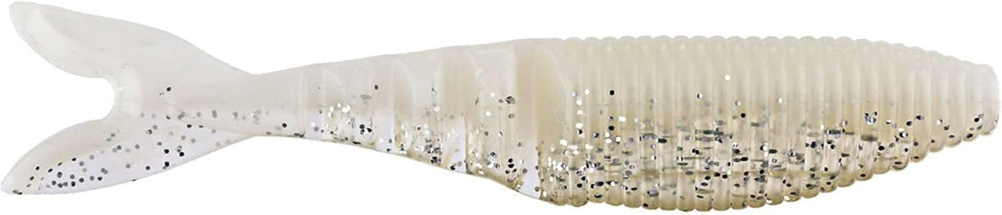 Yamamoto Zako 4'' Multi-Use Soft Plastic Fishing Lures - Mimics Bluegill/Shad, 6 Pack with Sight Flash