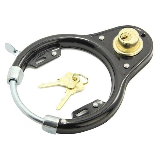 Leadigol Steel Bike Locks with Key,Bicycle Bike Lock Portable for Bike,Cycling Wheel Lock Anti Theft Bicycle Locks Chain