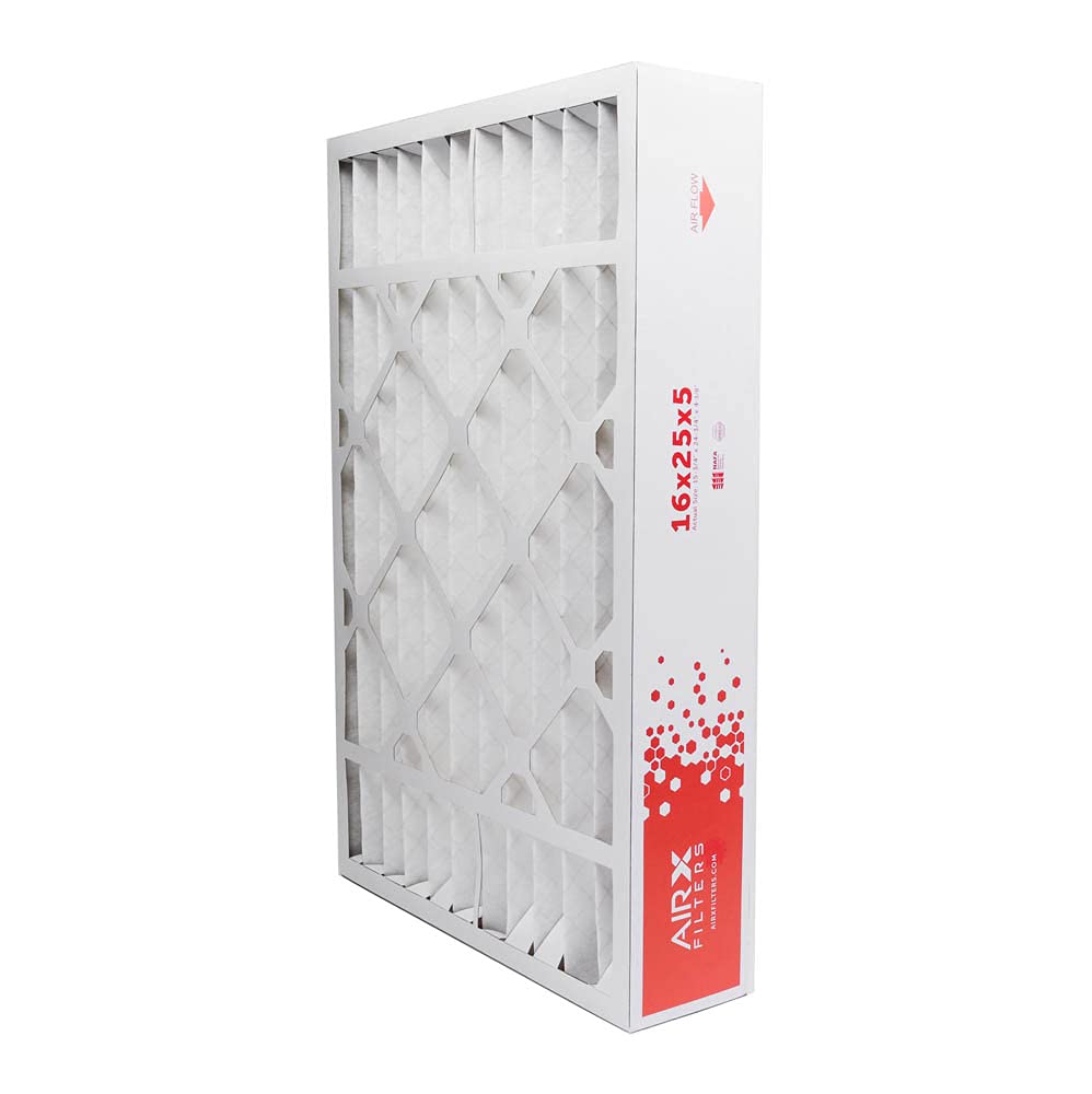 AIRx Filters 16x25x5 MERV 13 HVAC AC Furnace Air Filter Replacement for Honeywell FC100A1029 CF200A1008 CF200D1625, Health 2-Pack, Made in the USA