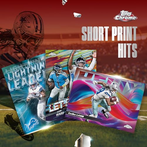 2025 Topps Chrome Football Mega Box - Factory Sealed Trading Cards