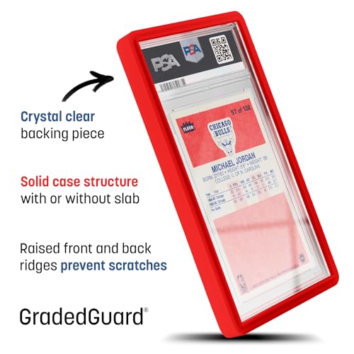 PSA Card Slab Protector Case - Impact Resistant TPU Holder