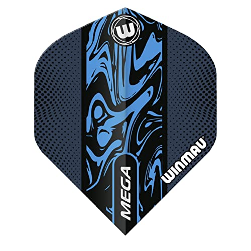 Mega Standard Liquid Dart Flight Set - 9 Flights in Total