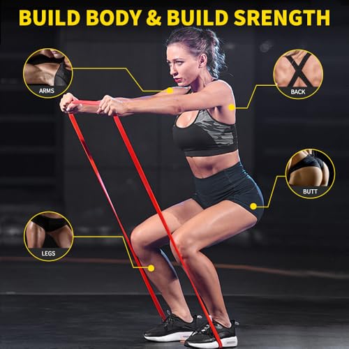 Orange Resistance Band - Natural Latex Pull-Up & Workout Band
