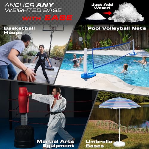 Sand Gel Weighted Base Filler for Basketball Hoops & Umbrellas - 16 oz