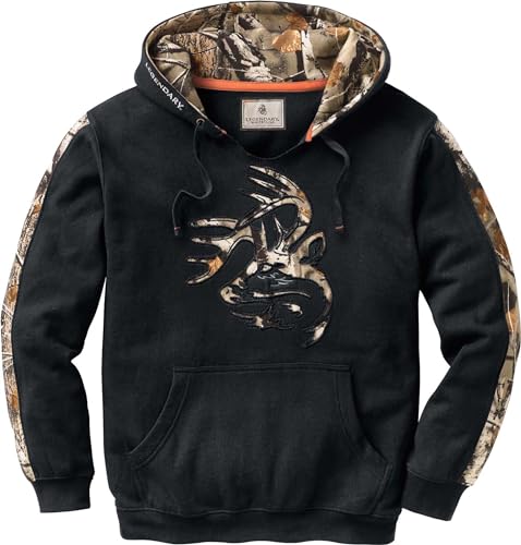 Legendary Whitetails Men's Camo Pullover Hoodie XL Onyx - Hunting Sweatshirt