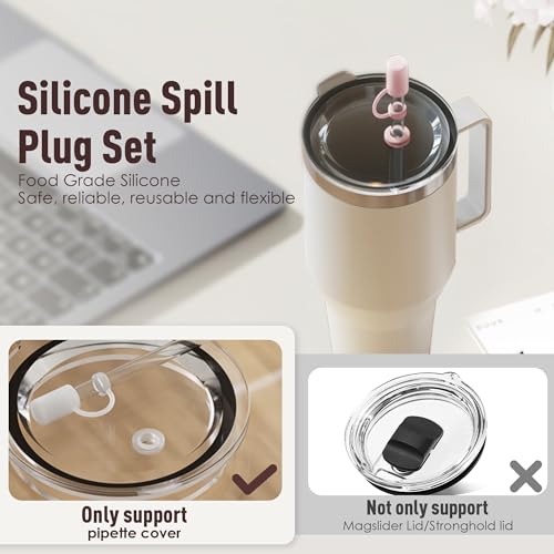 Silicone Leak Proof Kit for YETI Straw Cup - Multicolor Set