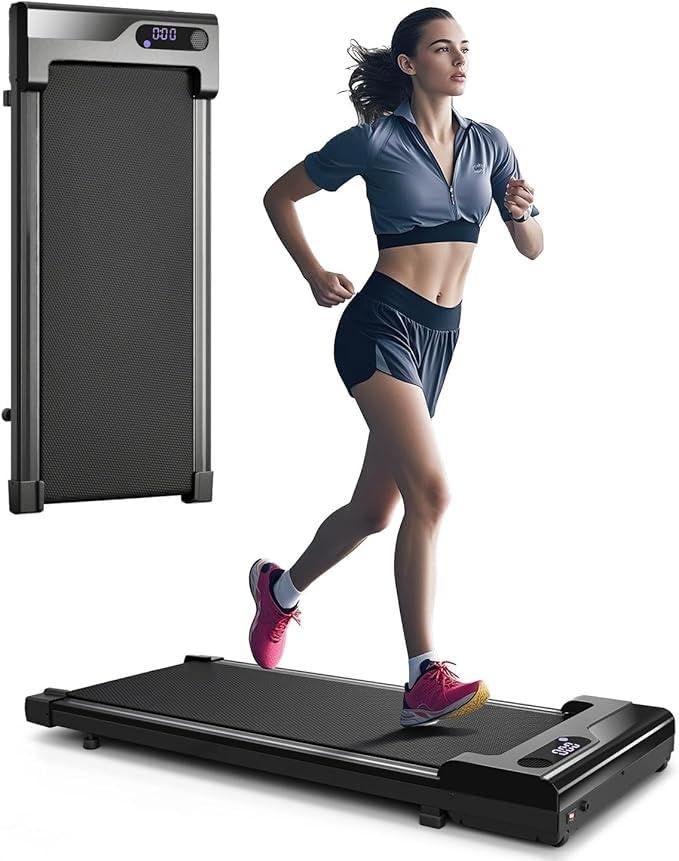 Compact Walking Pad Treadmill for Home & Office - Quiet & Portable