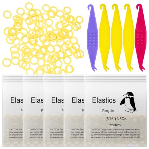 500 Pcs Orthodontic Rubber Bands - 5/16" Elastic Bands